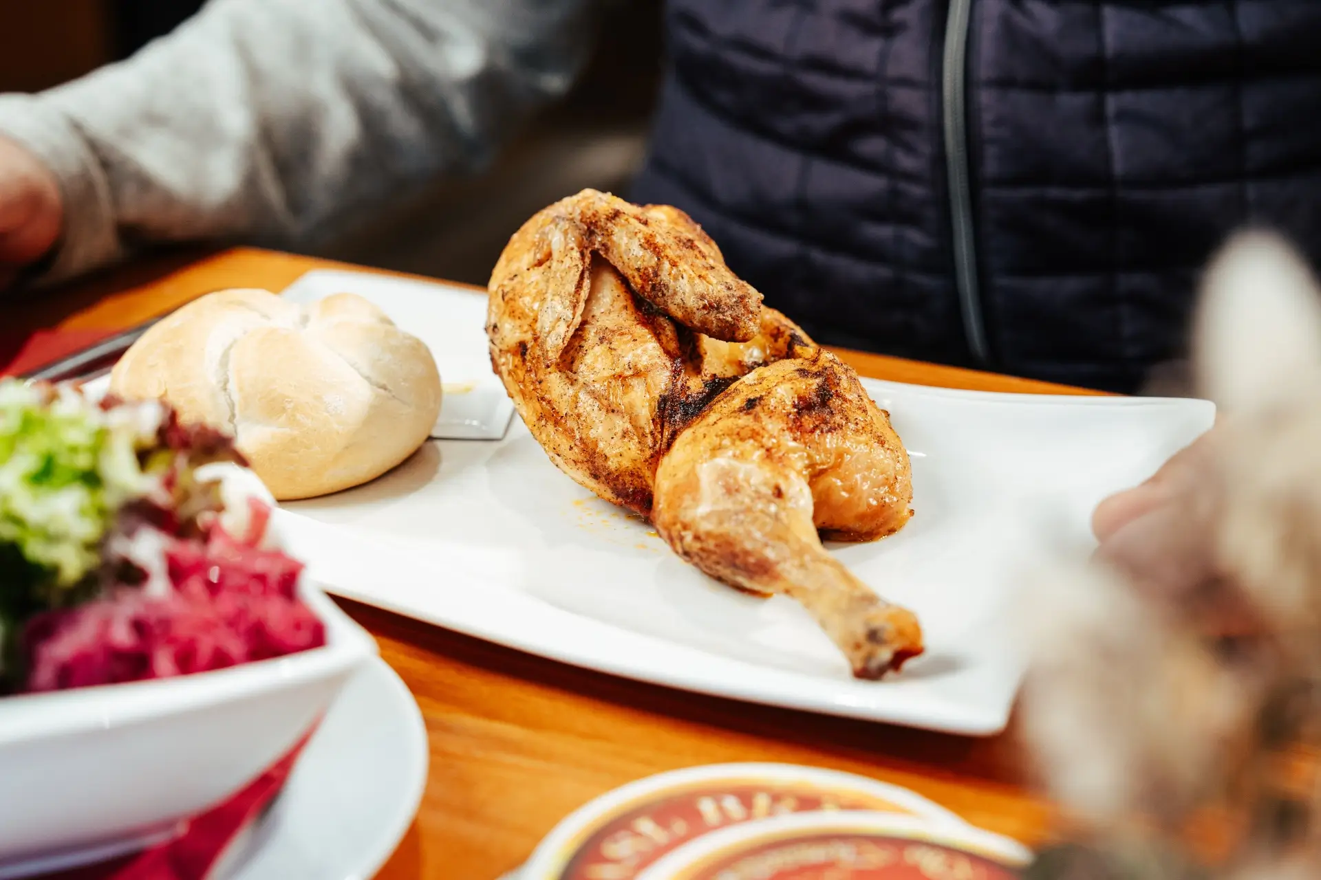 Bestes Grillhendl in Wien Roter Hiasl