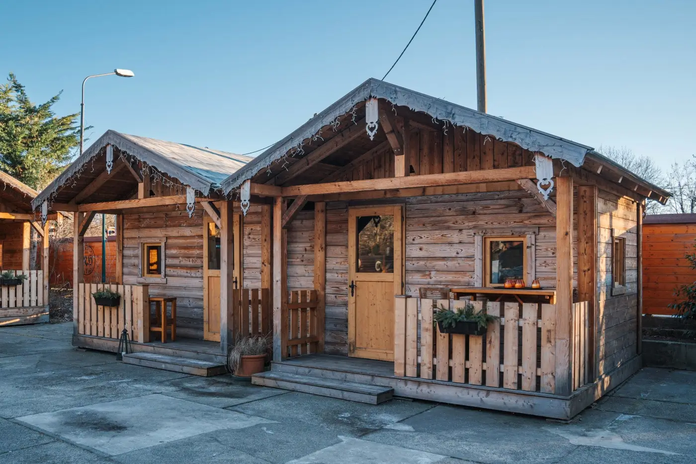 Chalets Firmenfeier in Wien beim Roter Hiasl