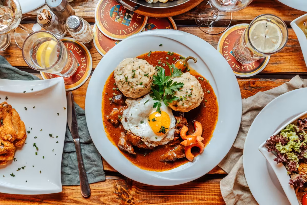 Österreichische Küche Roter Hiasl