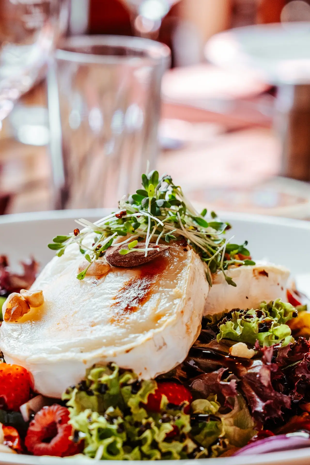 Vorspeise bei einem Hochzeitsessen in Wien beim Roten Hiasl