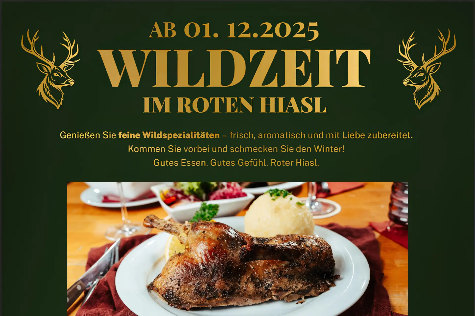 Wildzeit 2025 Roter Hiasl